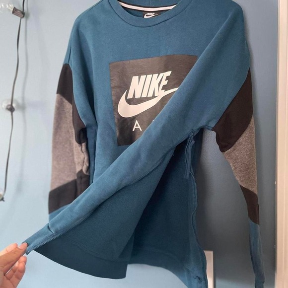Nike‎ Air Crewneck Colorblock Size Medium - Picture 3 of 4